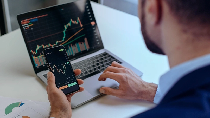 Dashboard di trading IA di Stravexo